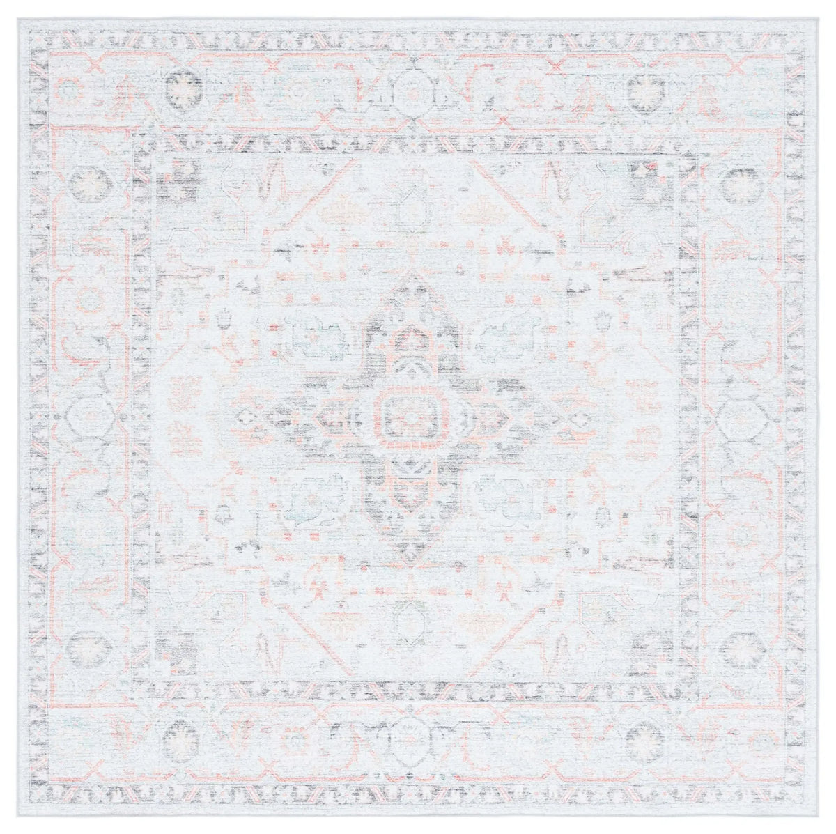 Safavieh Arizona 6'-0" x 6'-0" Rug in Light Grey / Light Green