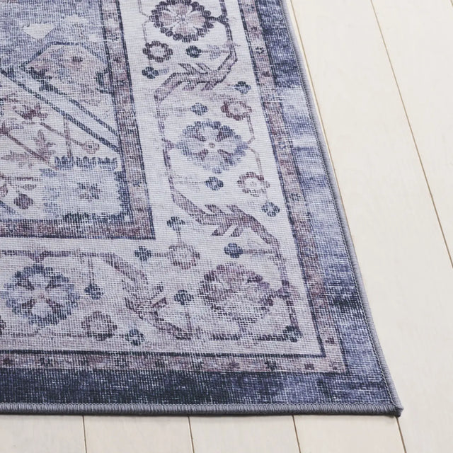 Safavieh Tucson 4'-0" x 6'-0" Rug in Grey / Light Purple