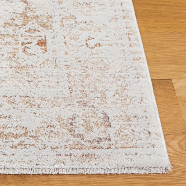 Safavieh Romance 300 5'-3" x 7'-6" Rug in Ivory / Beige Rust