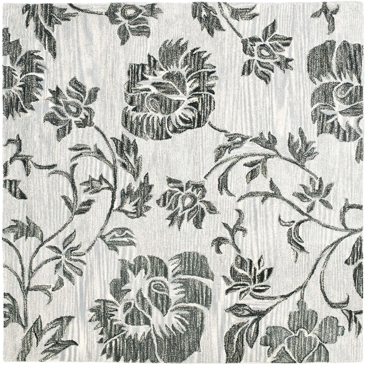 Safavieh Soho 6'-0" x 6'-0" Rug in Grey / Black