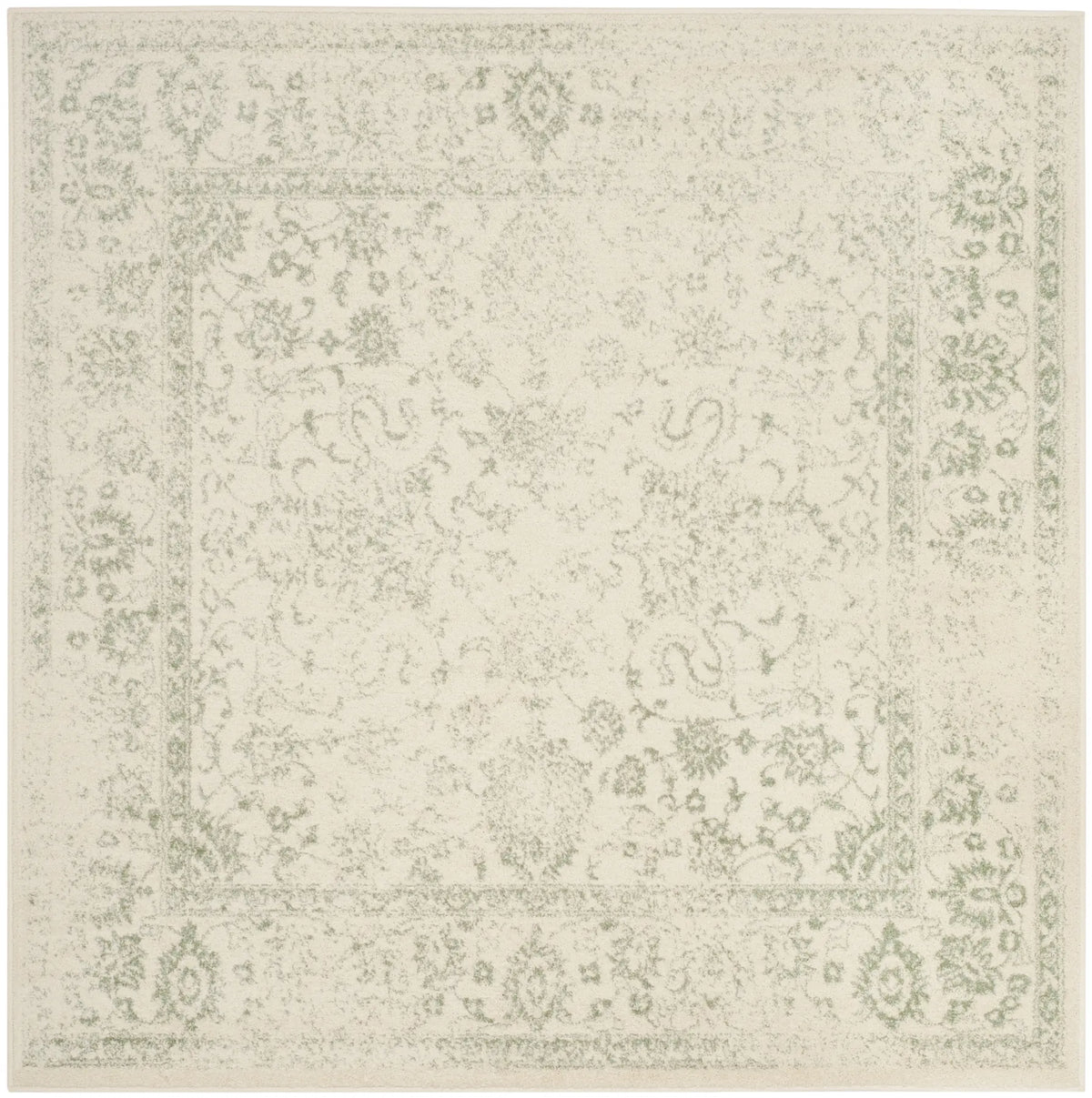 Safavieh Adirondack 5'-0" x 5'-0" Rug in Ivory / Sage