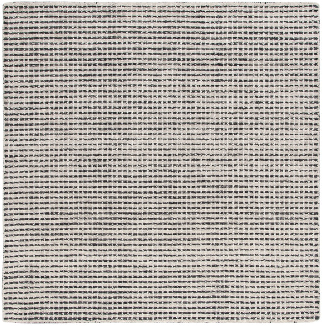 Safavieh Abstract 6'-0" x 6'-0" Rug in Black / Ivory