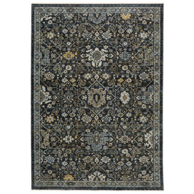 Oriental Weavers Sphinx Aberdeen 533K1 Blue/ Blue Rugs - main flat