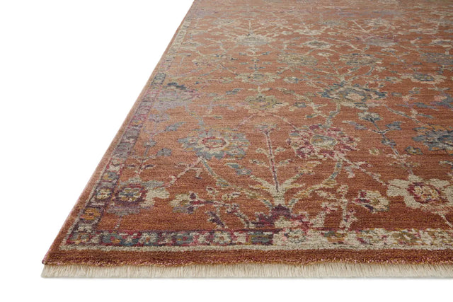 Loloi Giada Gia-05 Terracotta/Multi Rugs - rug corner