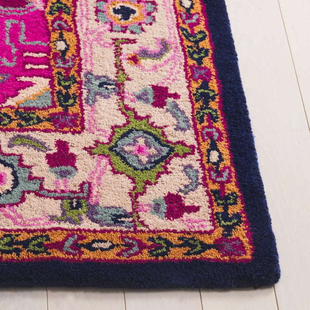 Safavieh Bellagio 5'-0" x 8'-0" Rug in Ivory / Pink