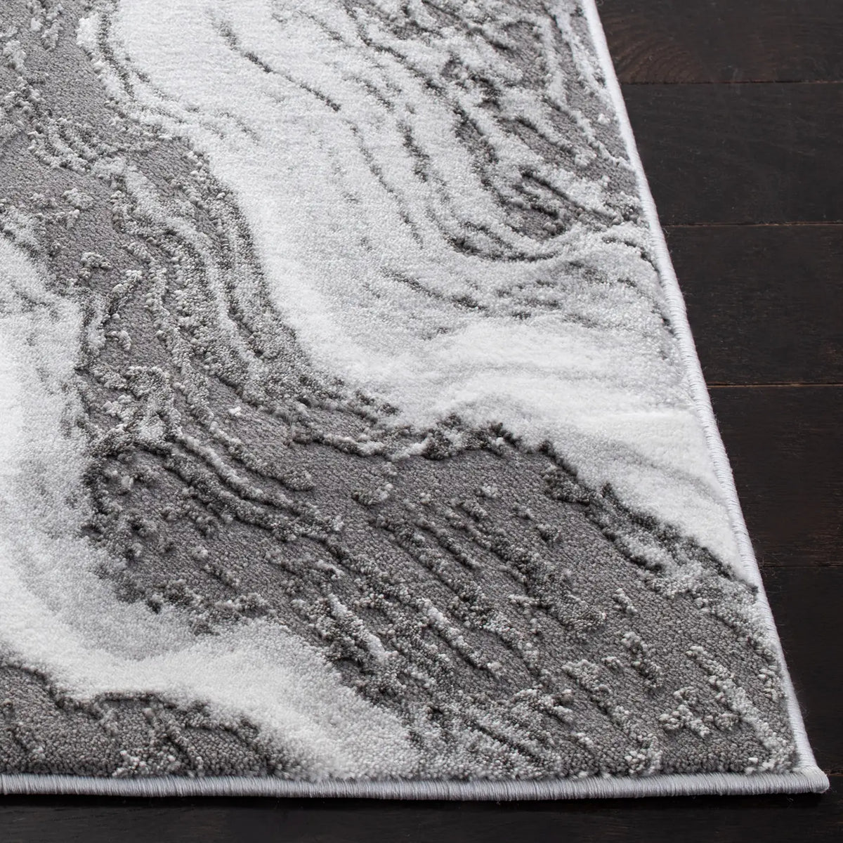 Safavieh Craft 4'-0" x 6'-0" Rug in Light Grey / Grey