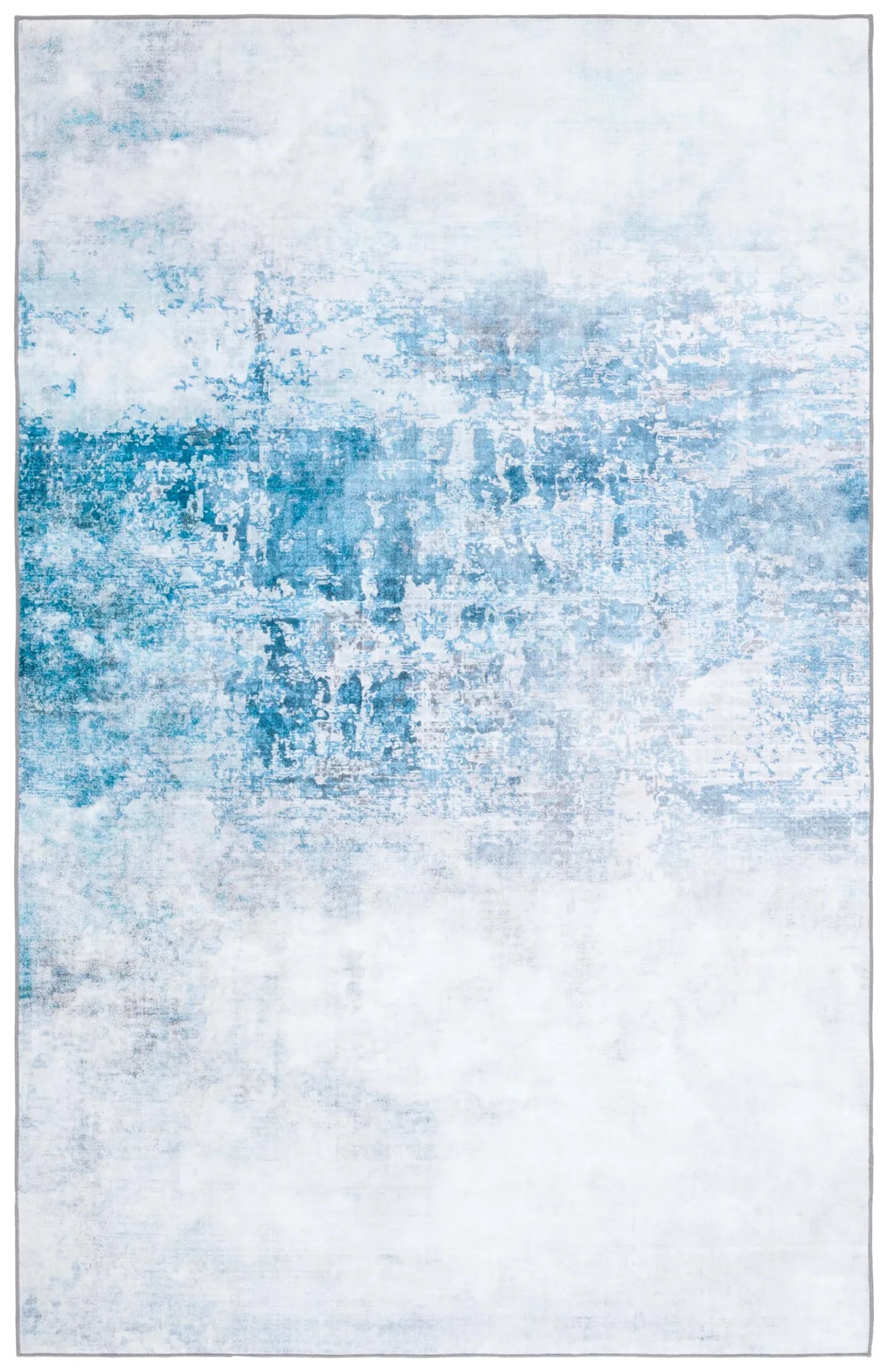 Safavieh Santa Monica 4'-0" x 6'-0" Rug in Grey / Blue