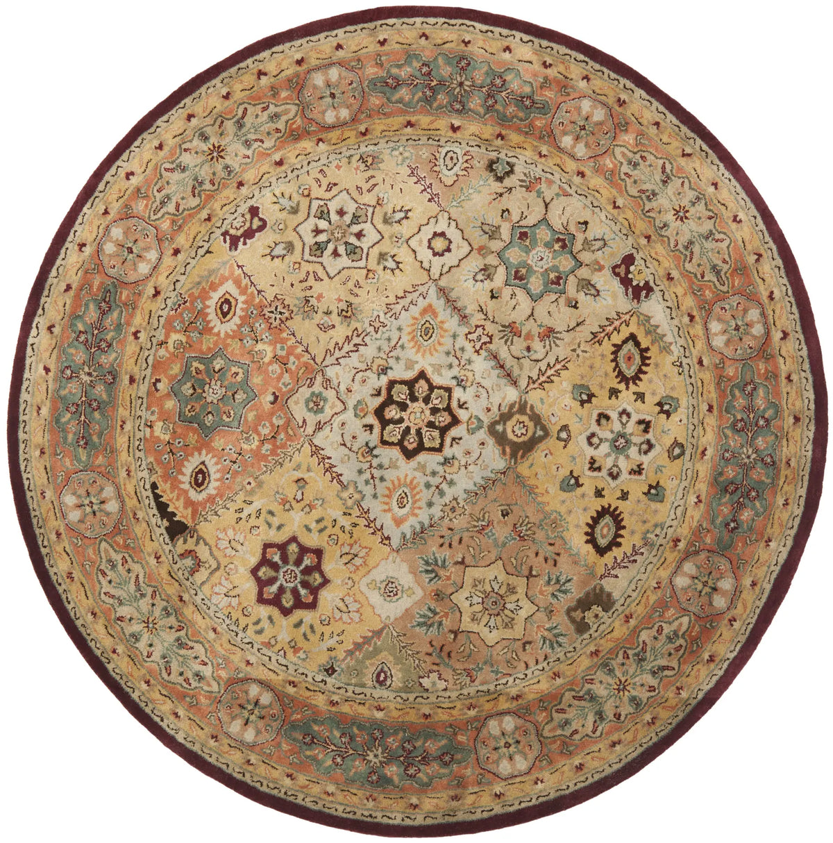 Safavieh Persian Legend 8'-0" x 8'-0" Rug in Red / Rust