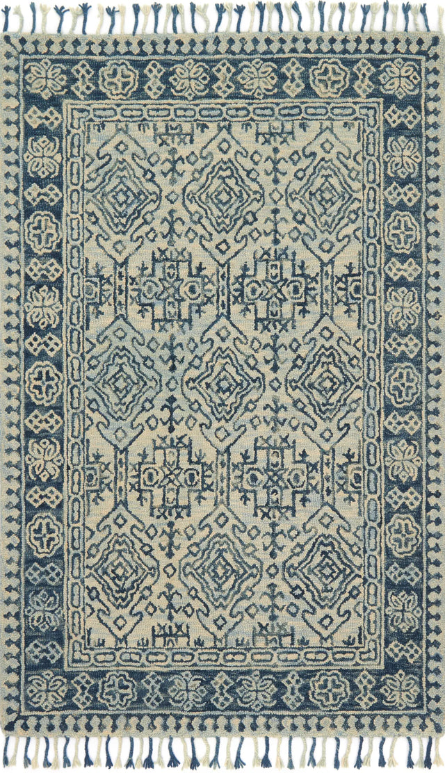 Loloi Zharah Zr-09 Mist / Blue Rugs - main flat
