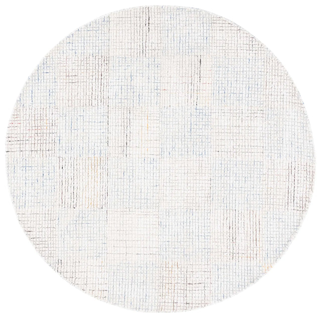 Safavieh Abstract 6'-0" x 6'-0" Rug in Ivory / Blue