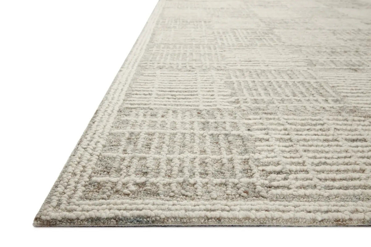 Loloi Tallulah Tll-02 Mist/Ivory Rug - rug corner