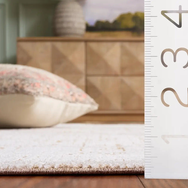 Safavieh Romance 300 5'-3" x 7'-6" Rug in Ivory / Brown