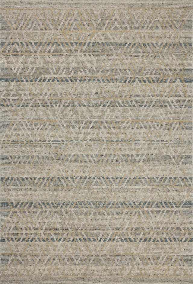Loloi Elias Ela-04 Fog/Natural Rug - main flat