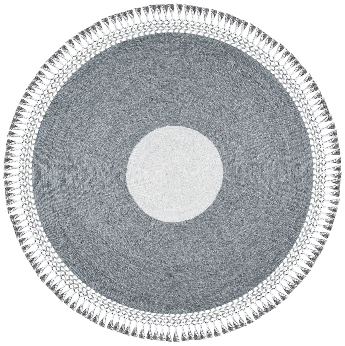 Safavieh Sahara 5'-0" x 5'-0" Rug in Grey / Ivory