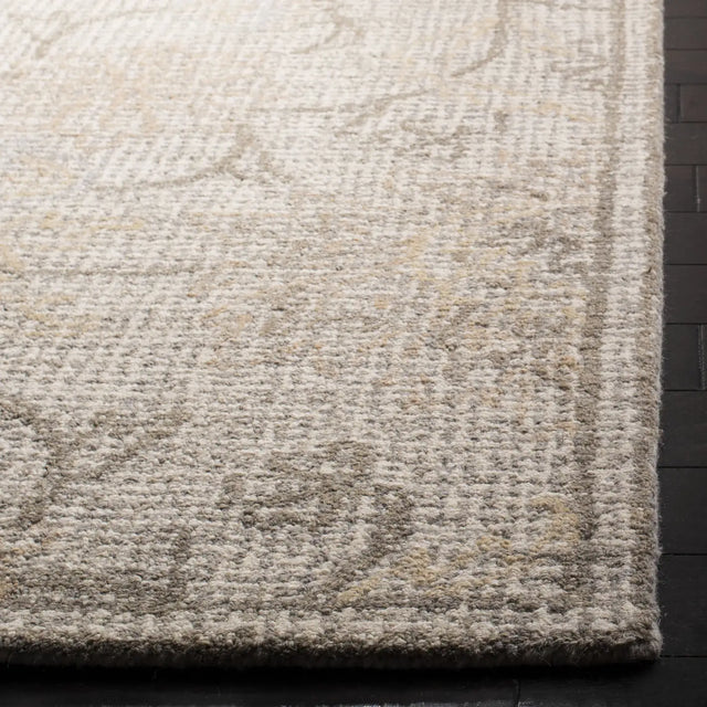 Safavieh Abstract 6'-0" x 9'-0" Rug in Light Grey / Ivory