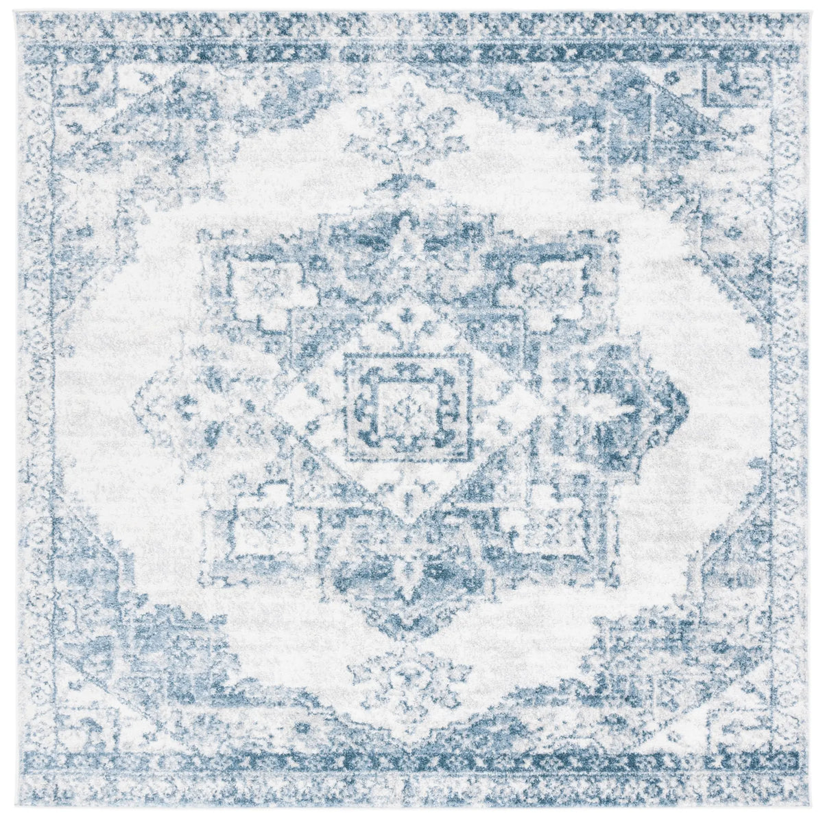 Safavieh Layla 6'-7" x 6'-7" Rug in Ivory Grey / Charcoal