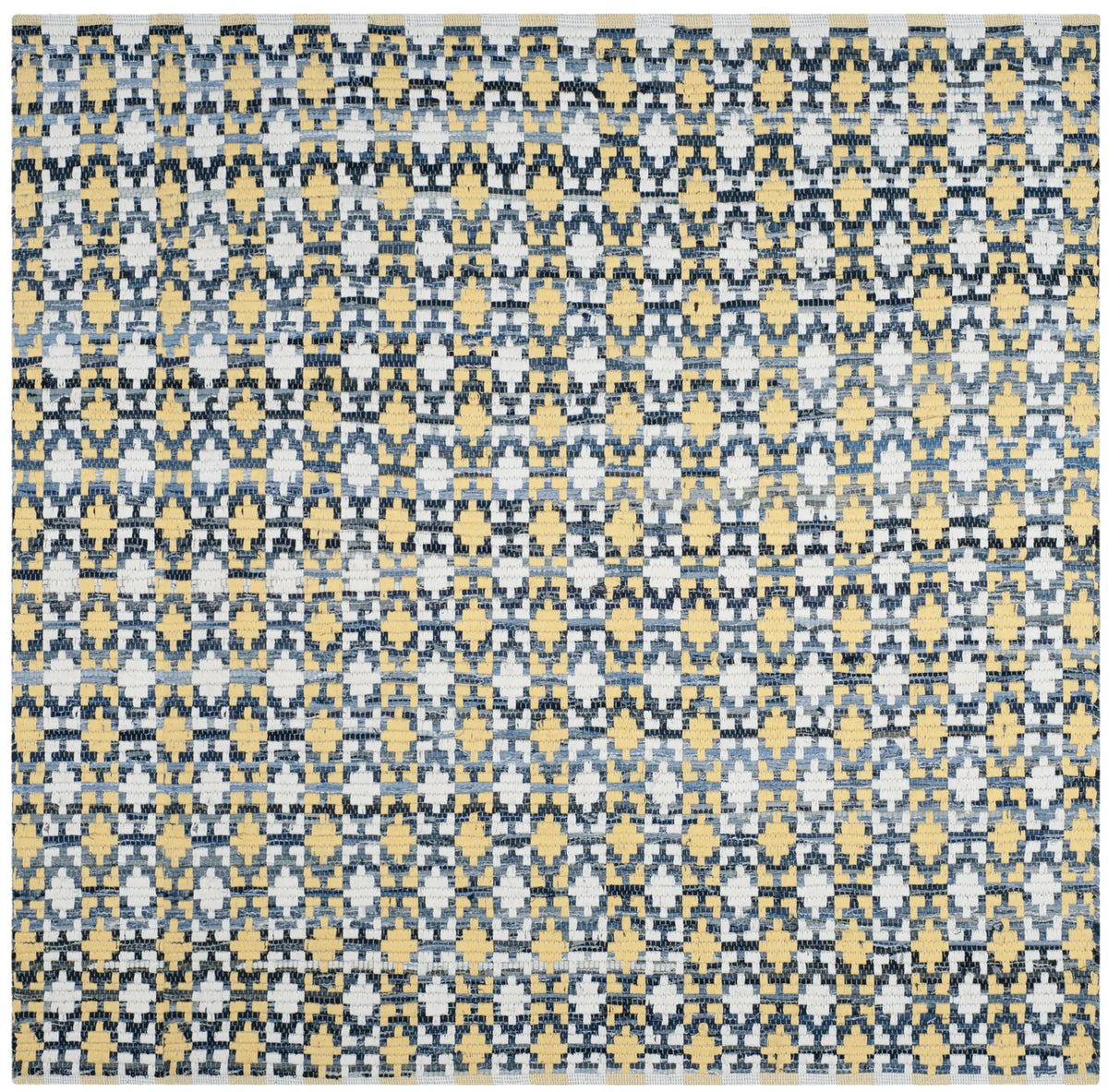 Safavieh Montauk 6'-0" x 6'-0" Rug in Gold / Multi