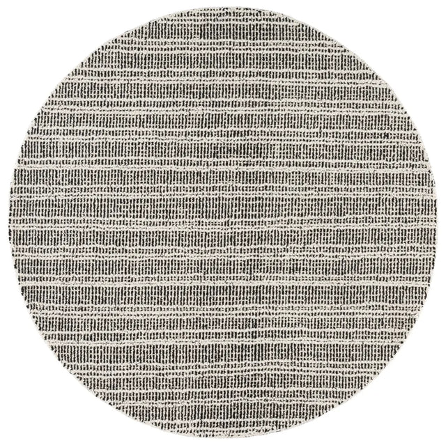 Safavieh Metro 6'-0" x 6'-0" Rug in Black / Ivory