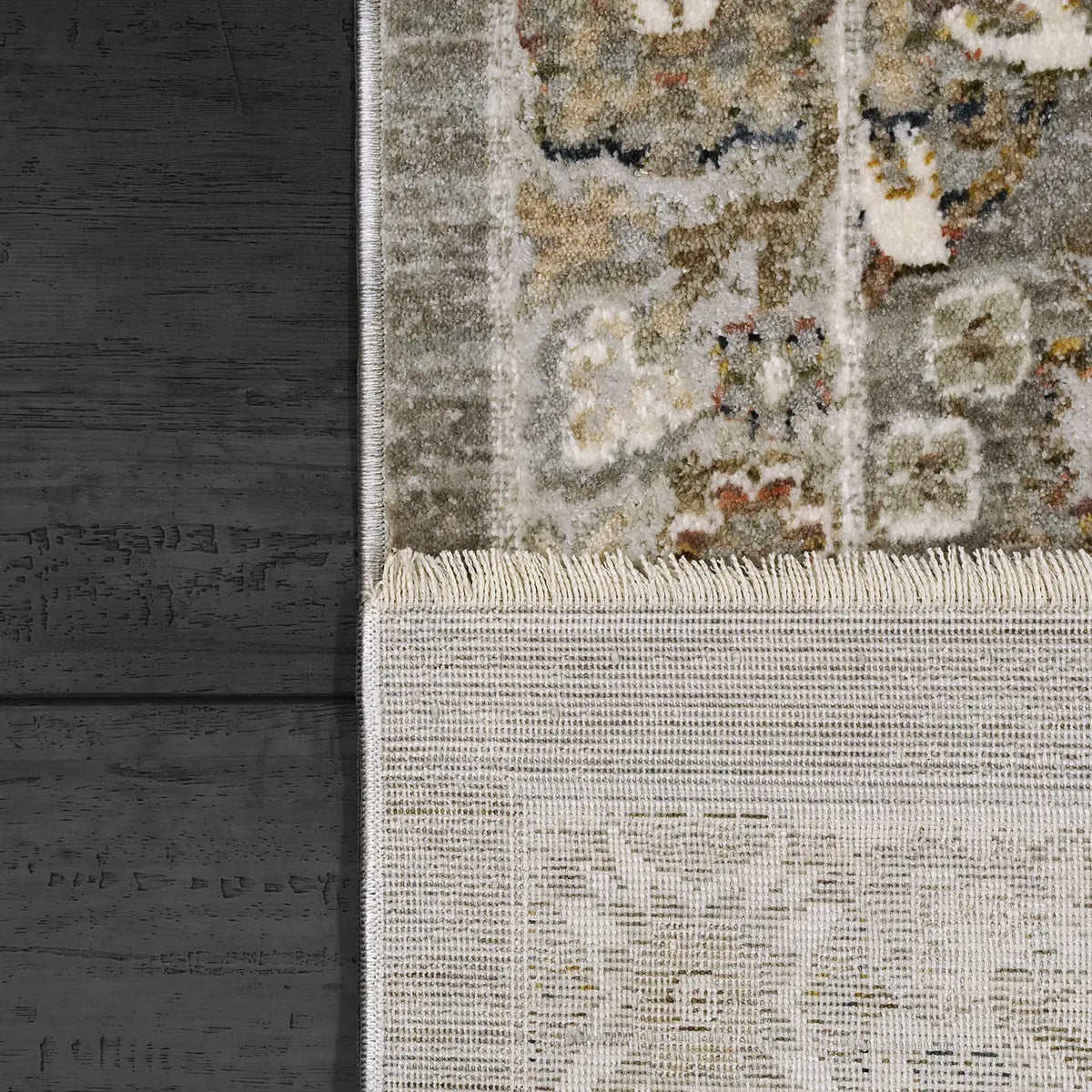 Dynamic Rugs Octo 6904 Grey/Multi Rug - Corner