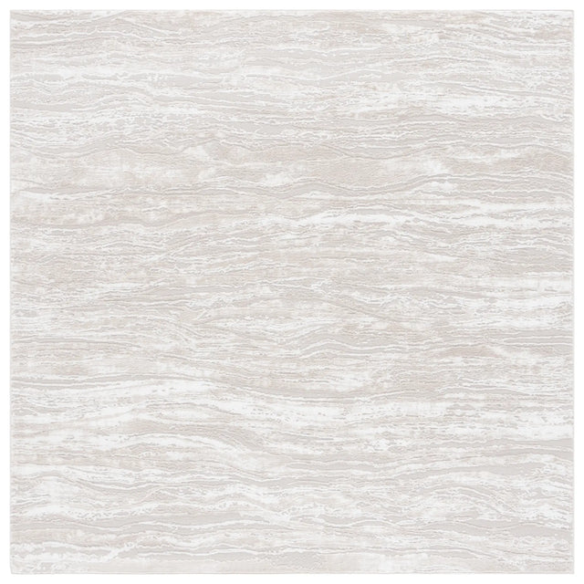 Safavieh Carter 6'-7" x 6'-7" Rug in Ivory / Taupe