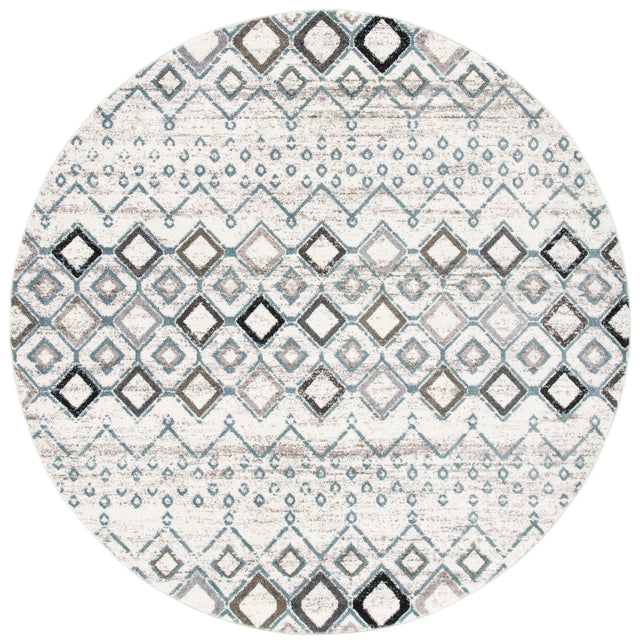 Safavieh Amsterdam 10'-0" x 10'-0" Rug in Ivory / Grey