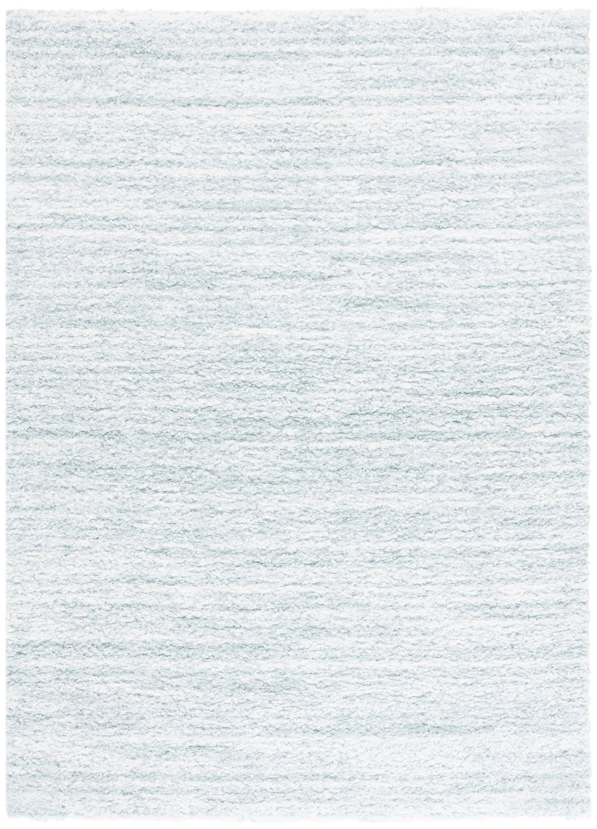 Safavieh Rumi Shag 4'-0" x 6'-0" Rug in Aqua / Ivory