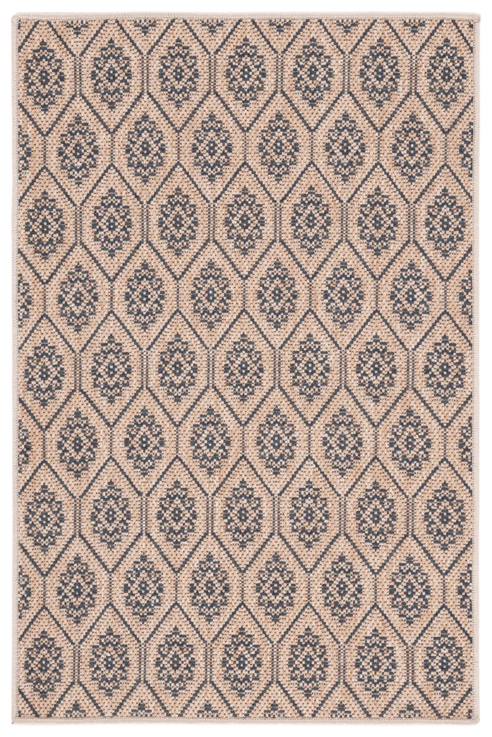 Safavieh Maple 3'-0" x 5'-0" Rug in Black / Beige