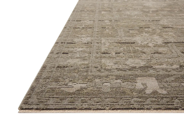 Loloi Milena MLE-01 Sage / Ivory Rug - rug corner