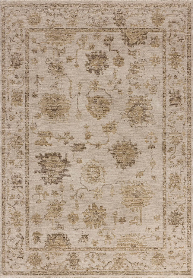 Loloi Willa WIA-04 Fog / Natural Power Loomed Rug - main flat