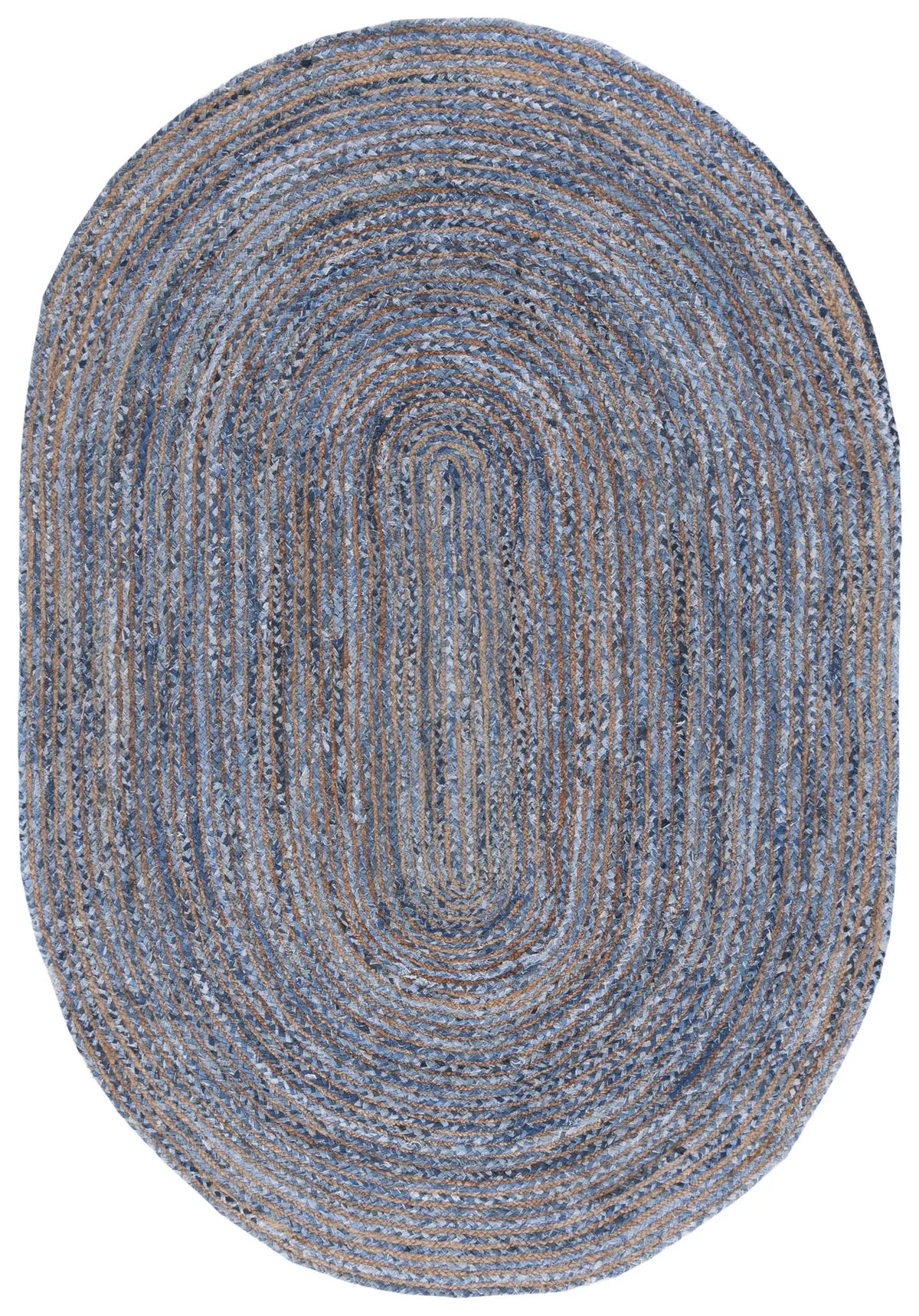 Safavieh Cape Cod 5'-0" x 8'-0" Rug in Blue / Natural