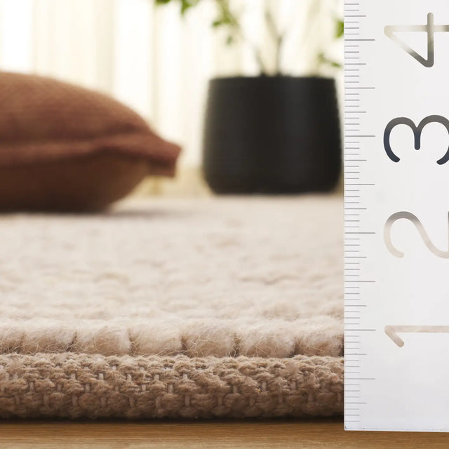 Safavieh Natura 4'-0" x 6'-0" Rug in Taupe / Ivory