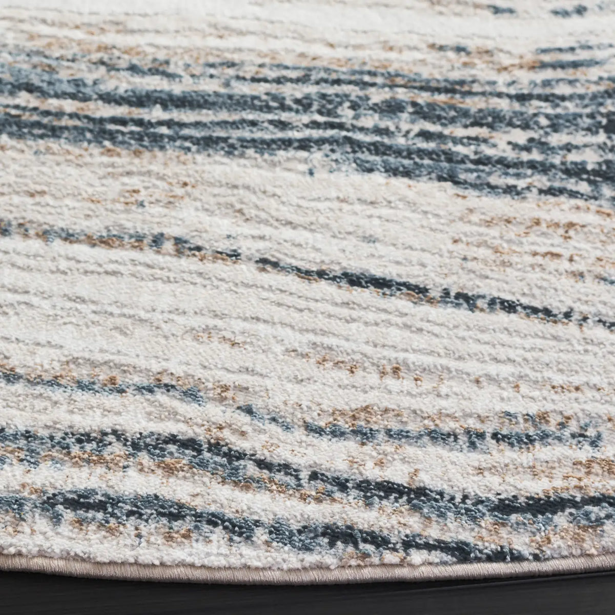 Safavieh Parker 6'-7" x 6'-7" Rug in Ivory / Navy
