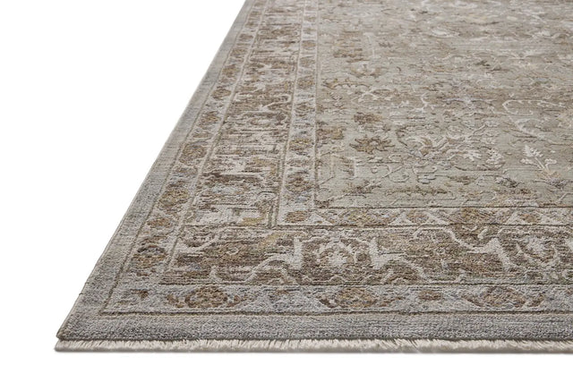 Loloi Aylin AYL-05 Pebble / Multi Rug - rug corner