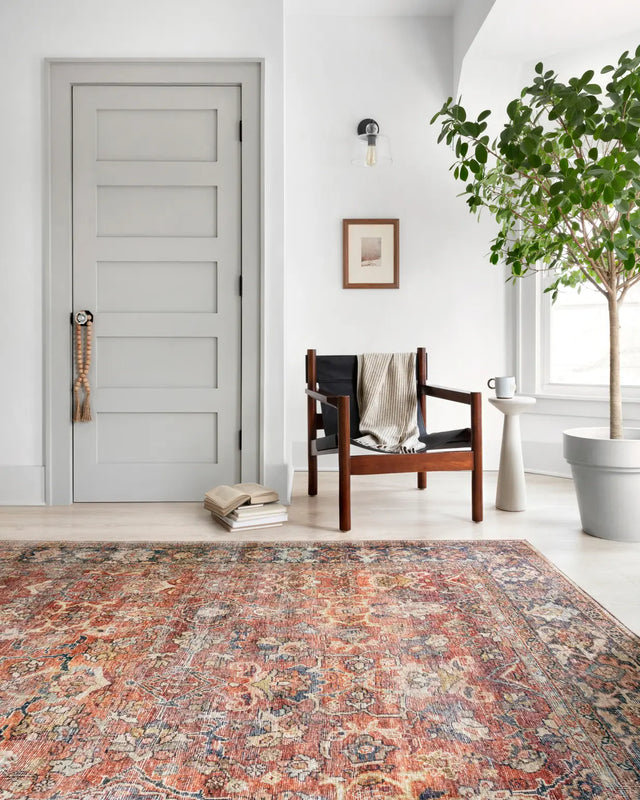 Loloi Layla Lay-02 Spice / Marine Rugs - room scene 3