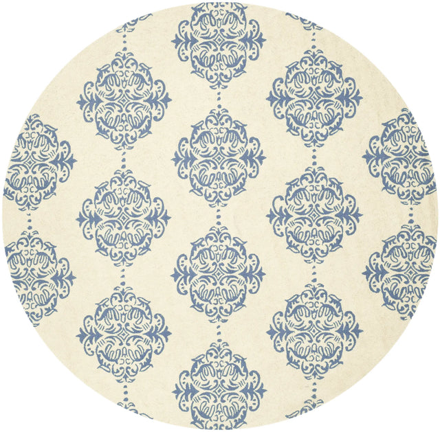 Safavieh Chelsea 8'-0" x 8'-0" Rug in Ivory / Blue