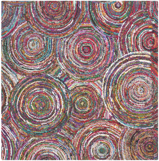 Safavieh Nantucket 6'-0" x 6'-0" Rug in Multi