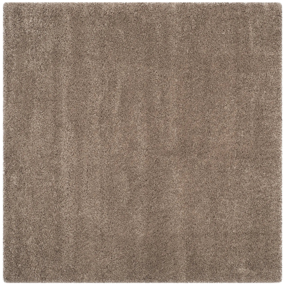Safavieh Shag 4'-0" x 4'-0" Rug in Taupe