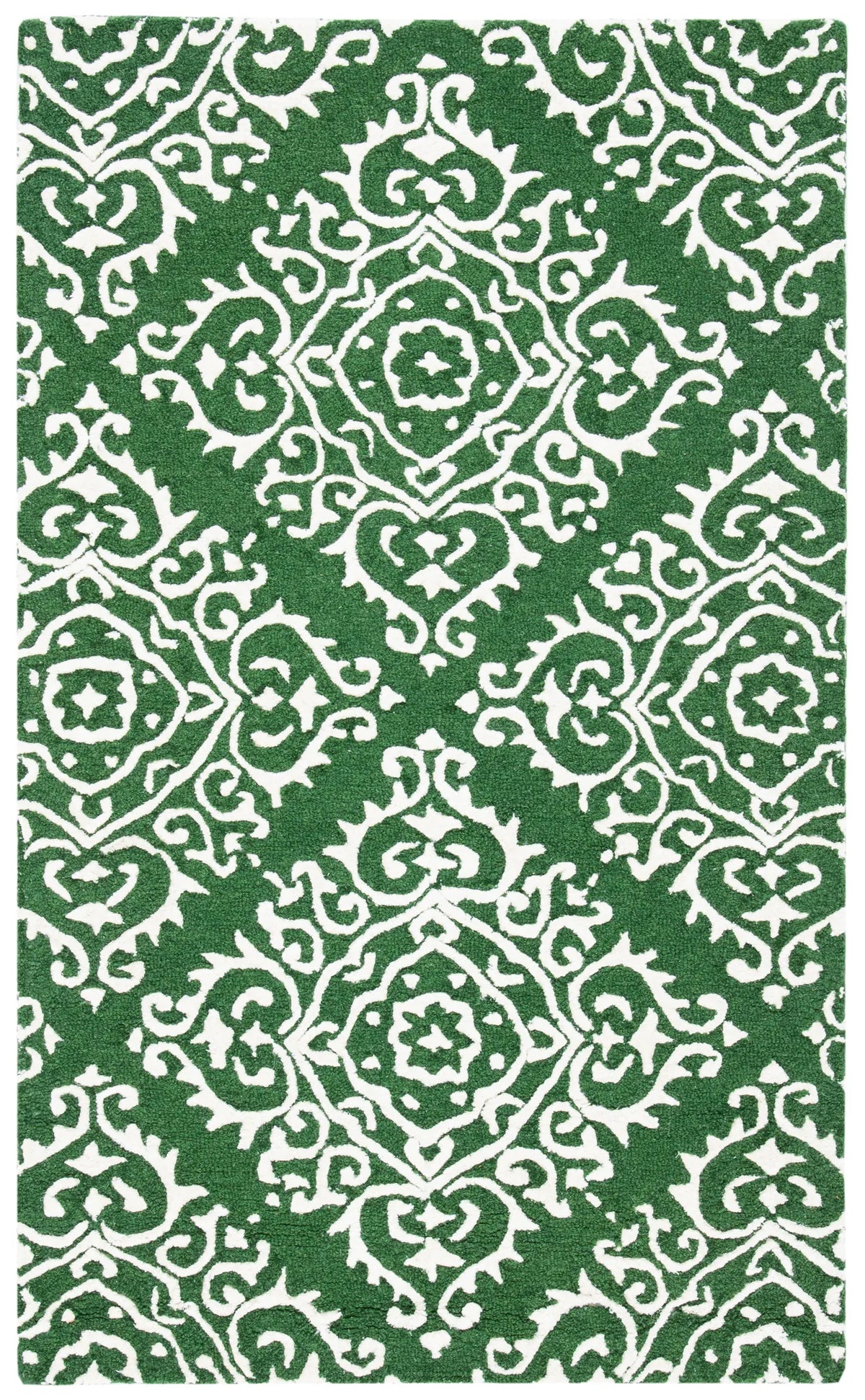 Safavieh Chatham 3'-0" x 5'-0" Rug in Green / Ivory