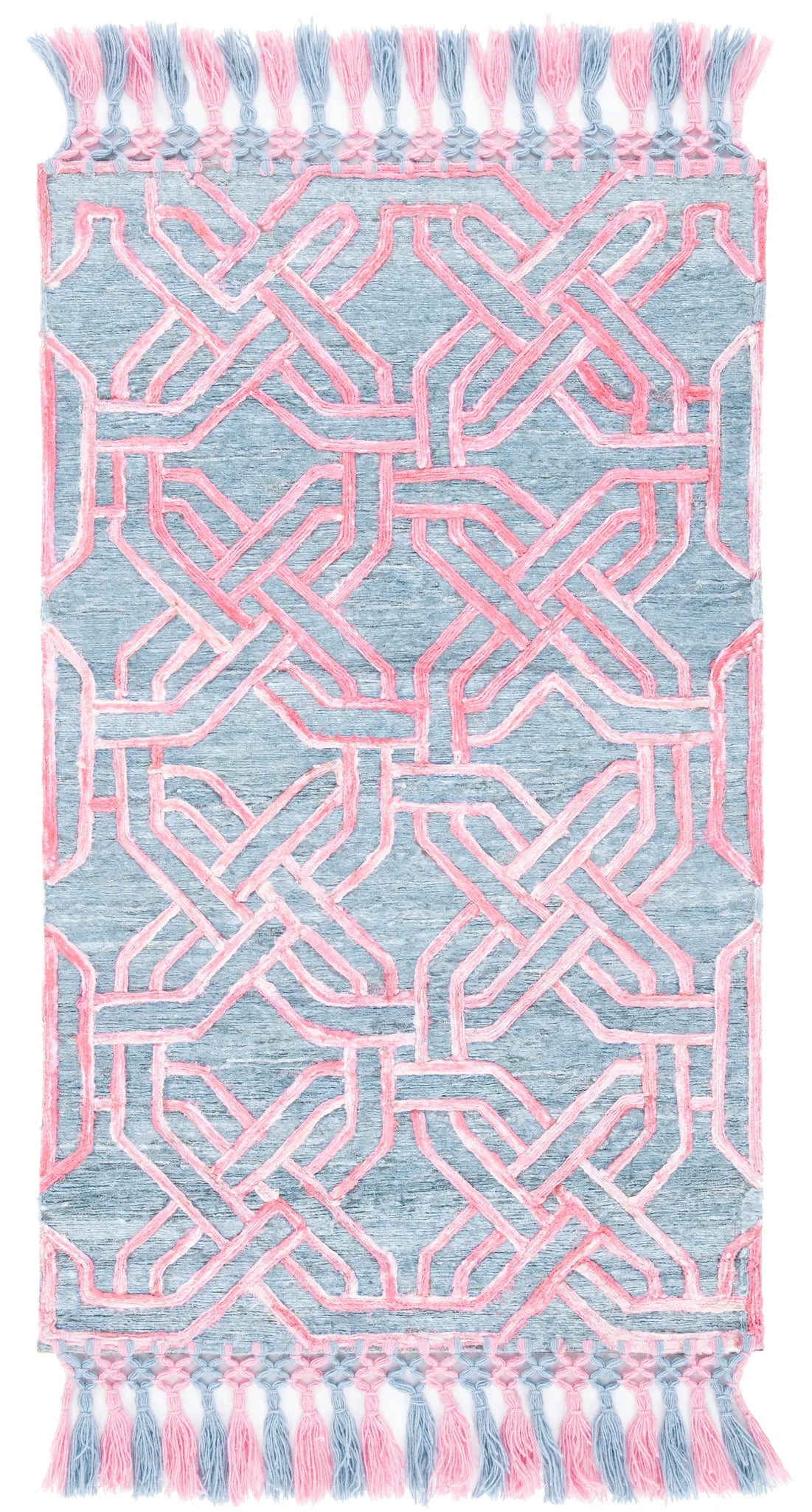 Safavieh Sahara 3'-0" x 5'-0" Rug in Pink / Grey