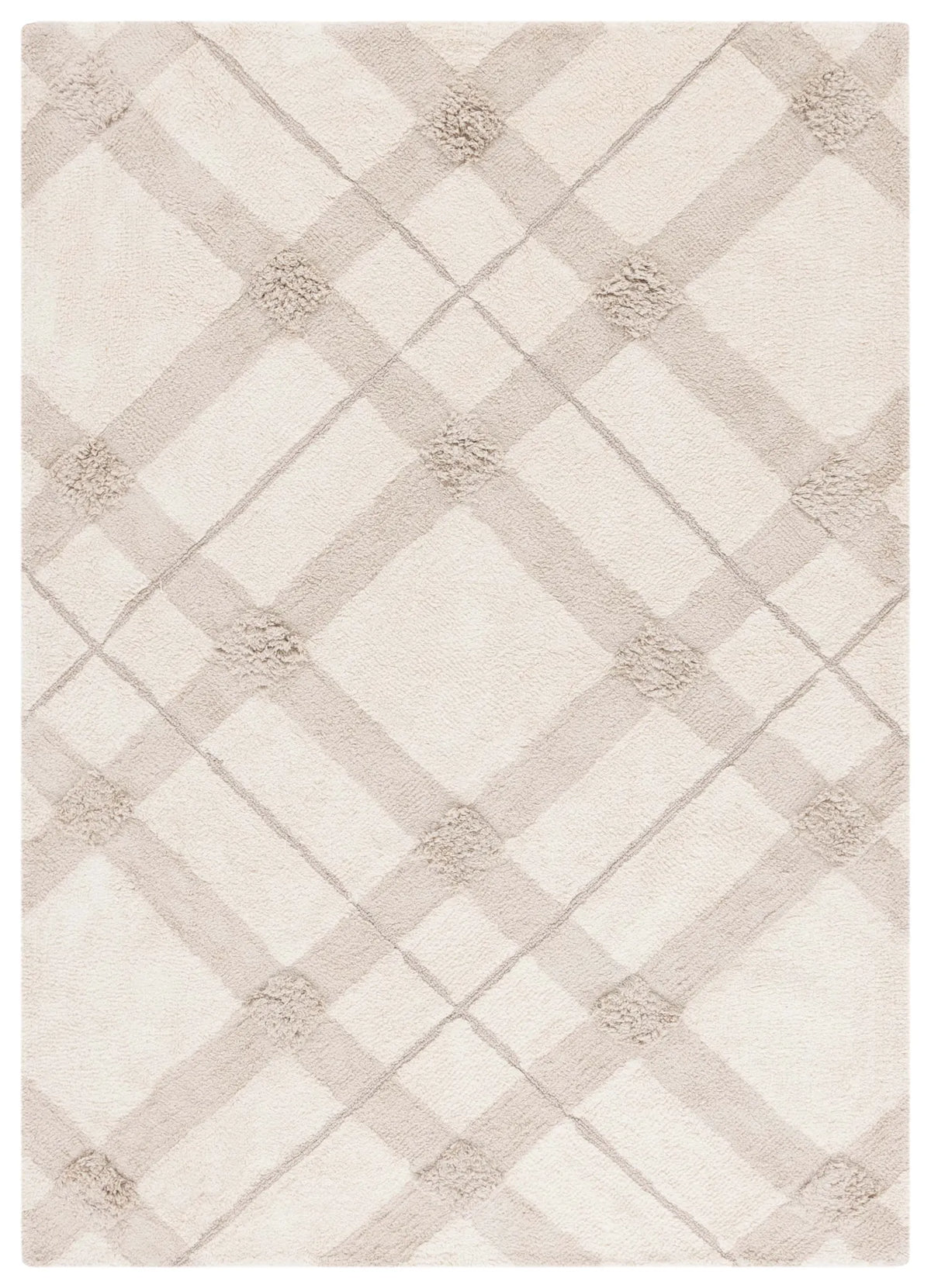 Safavieh Easy Care 4'-0" x 6'-0" Rug in Ivory / Beige