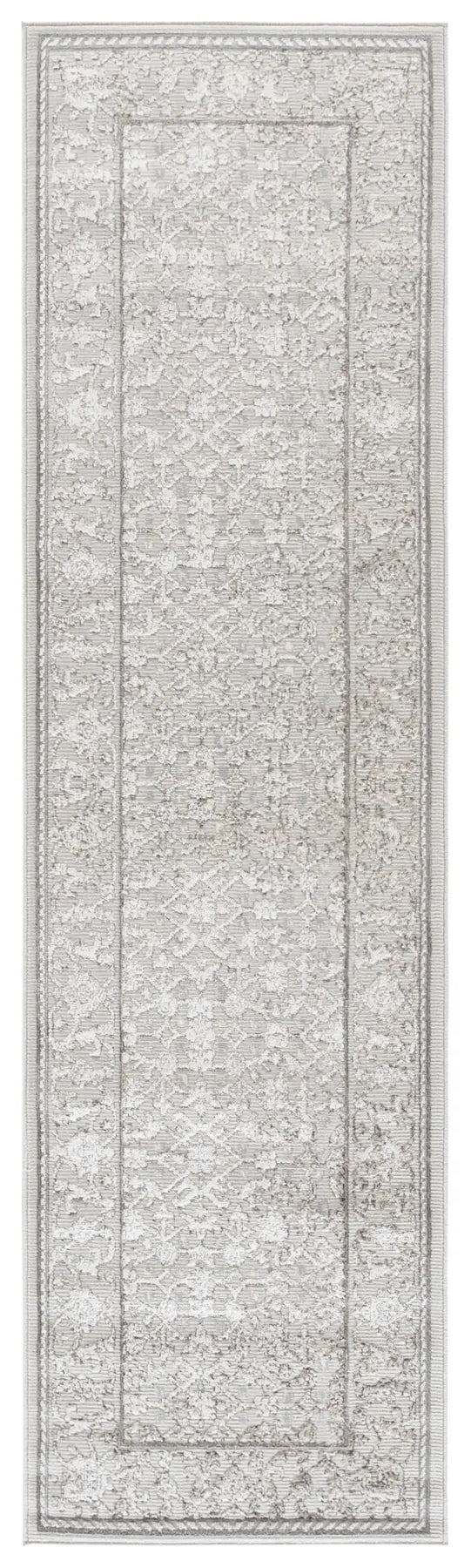 Safavieh Spectrum 2'-2" x 8'-0" Rug in Grey / Ivory