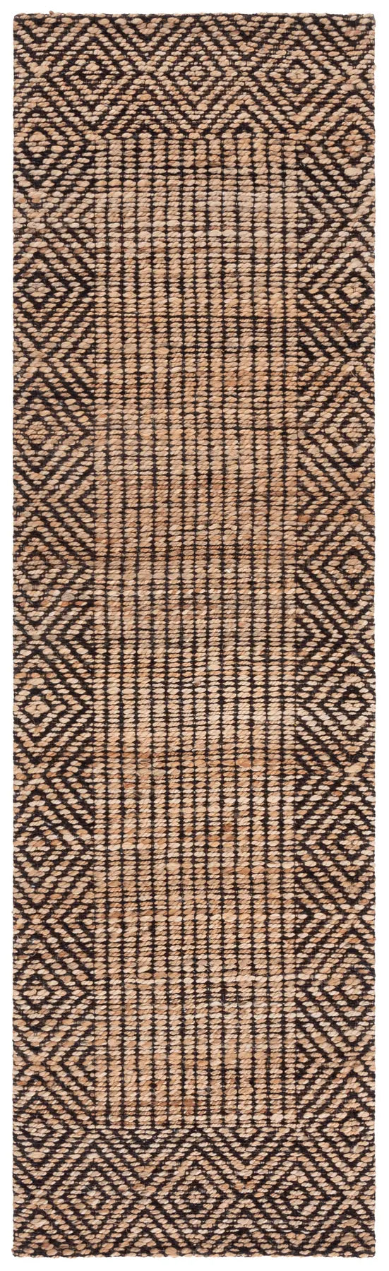 Safavieh Natural Fiber 2'-3" x 8'-0" Rug in Natural / Brown