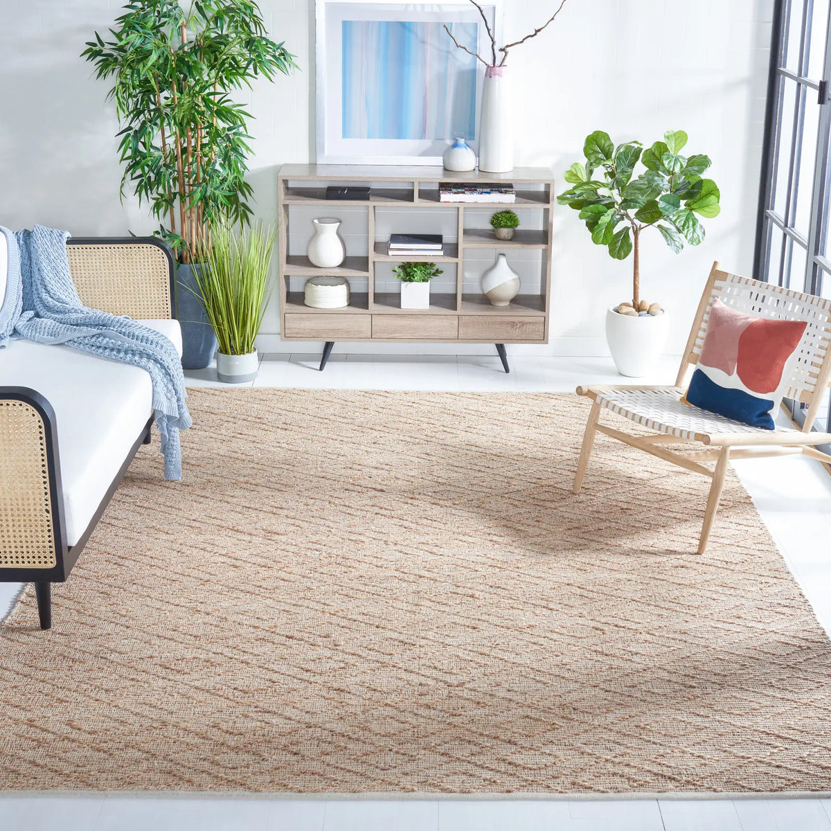 Safavieh Natural Fiber 6'-0" x 9'-0" Rug in Natural