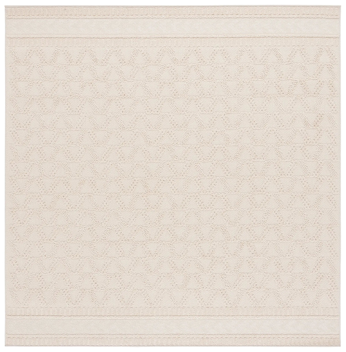 Safavieh Paros 6'-7" x 6'-7" Rug in Ivory