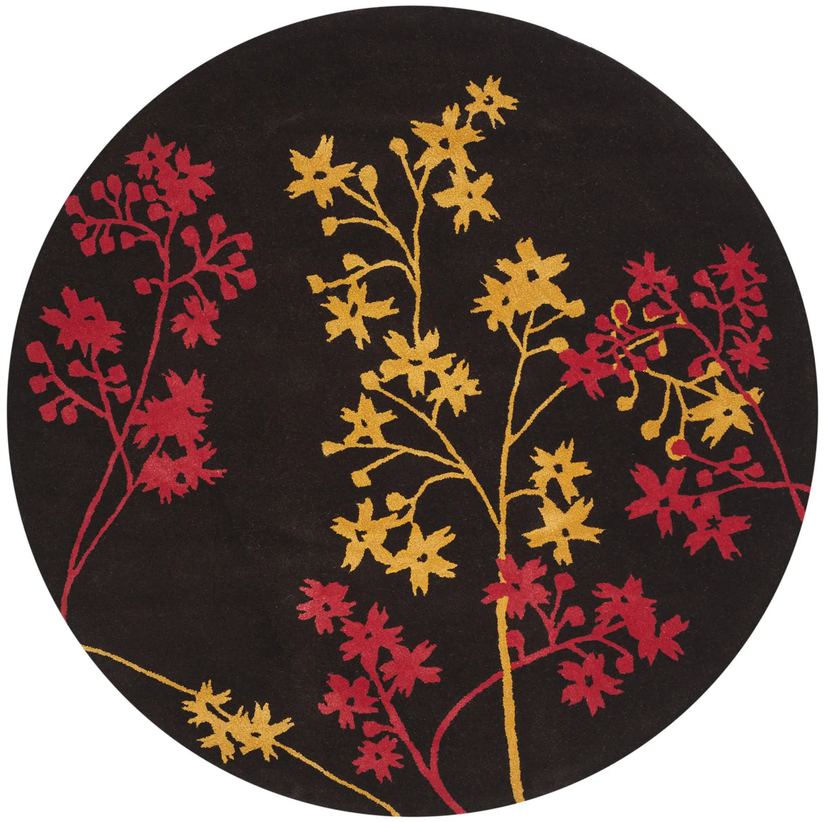 Safavieh Soho 6'-0" x 6'-0" Rug in Brown / Red