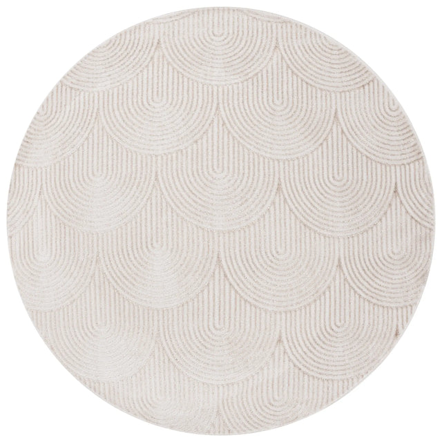 Safavieh Maya 6'-7" x 6'-7" Rug in Ivory / Beige