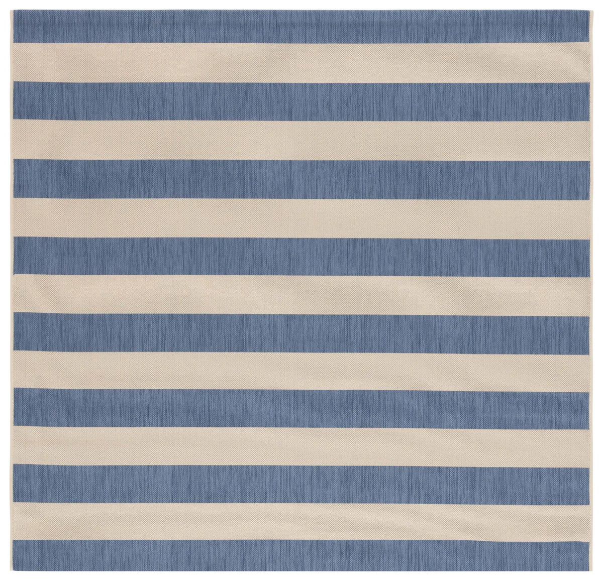 Safavieh Courtyard 6'-7" x 6'-7" Rug in Beige / Blue