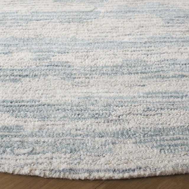 Safavieh Ebony 6'-0" x 6'-0" Rug in Ivory / Light Blue