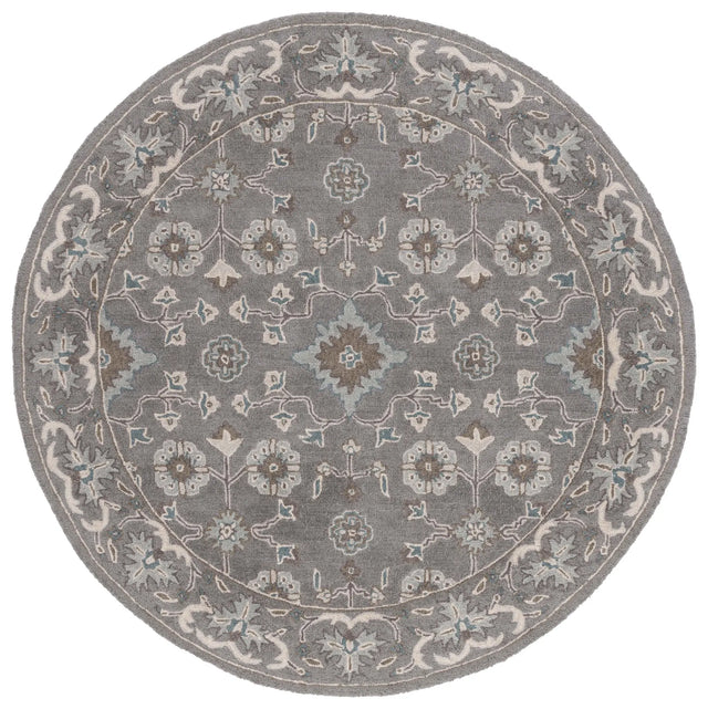 Safavieh Blossom 6'-0" x 6'-0" Rug in Grey