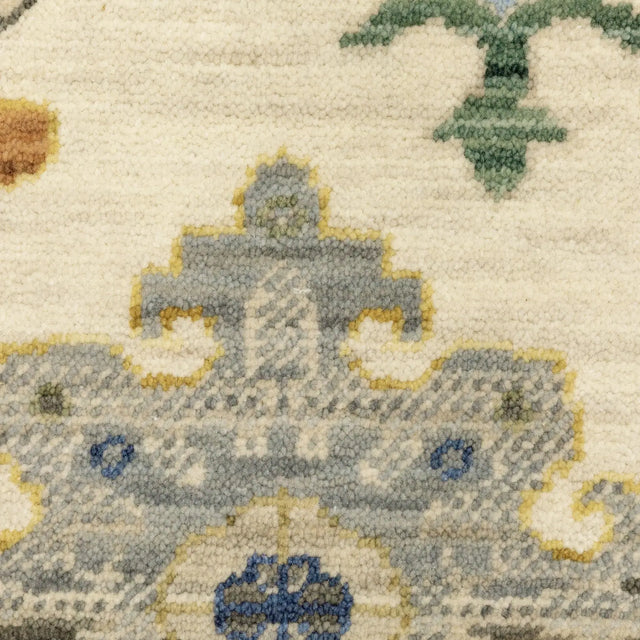 Oriental Weavers Lucca 5507W Ivory/ Multi Rug - room scene 2